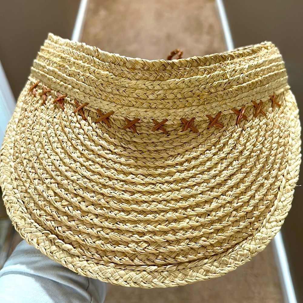 GIGI PIP Laila Raffia Visor